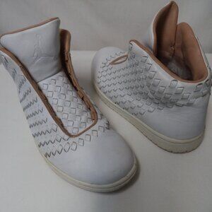 Nike Jordan Shine 500 Worldwide 689480 105 White Vachetta Sneakers Men Size Sz 8